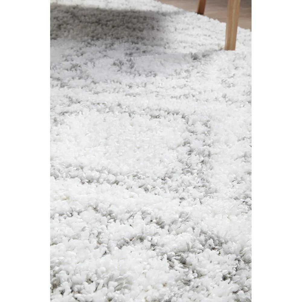 Casablanca Fez White Rug - ICONIC RUGS
