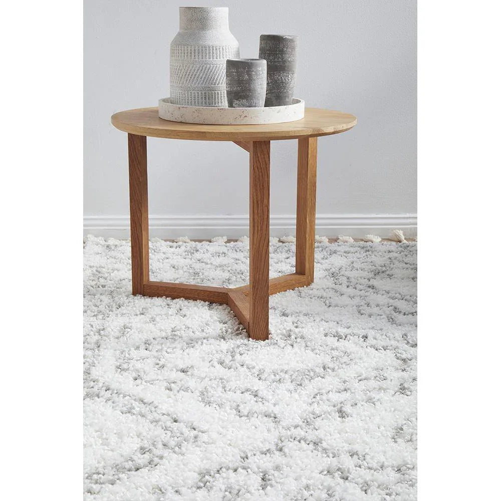 Casablanca Fez White Rug - ICONIC RUGS