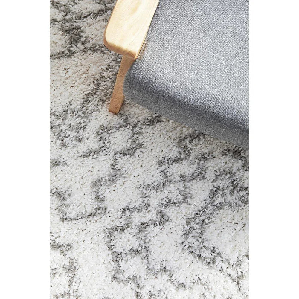 Casablanca Fez White Rug - ICONIC RUGS