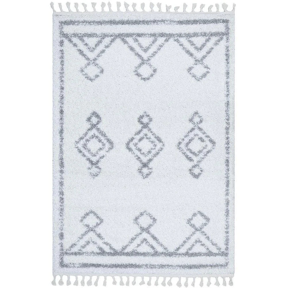 Casablanca Temara White Rug - ICONIC RUGS