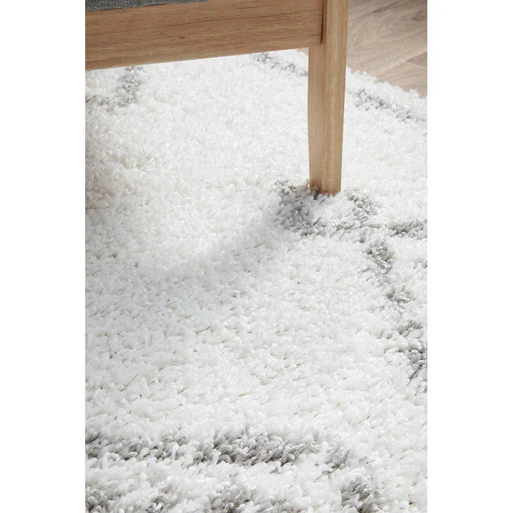 Casablanca Temara White Rug - ICONIC RUGS