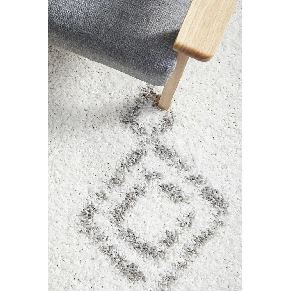 Casablanca Temara White Rug - ICONIC RUGS