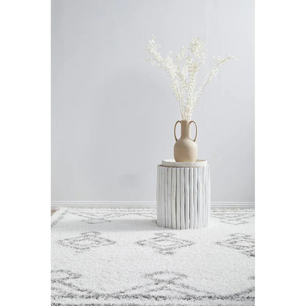 Casablanca Temara White Rug - ICONIC RUGS
