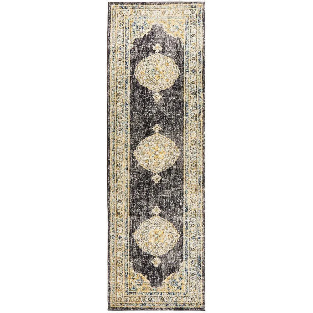 Century 955 Charcoal Rug - ICONIC RUGS