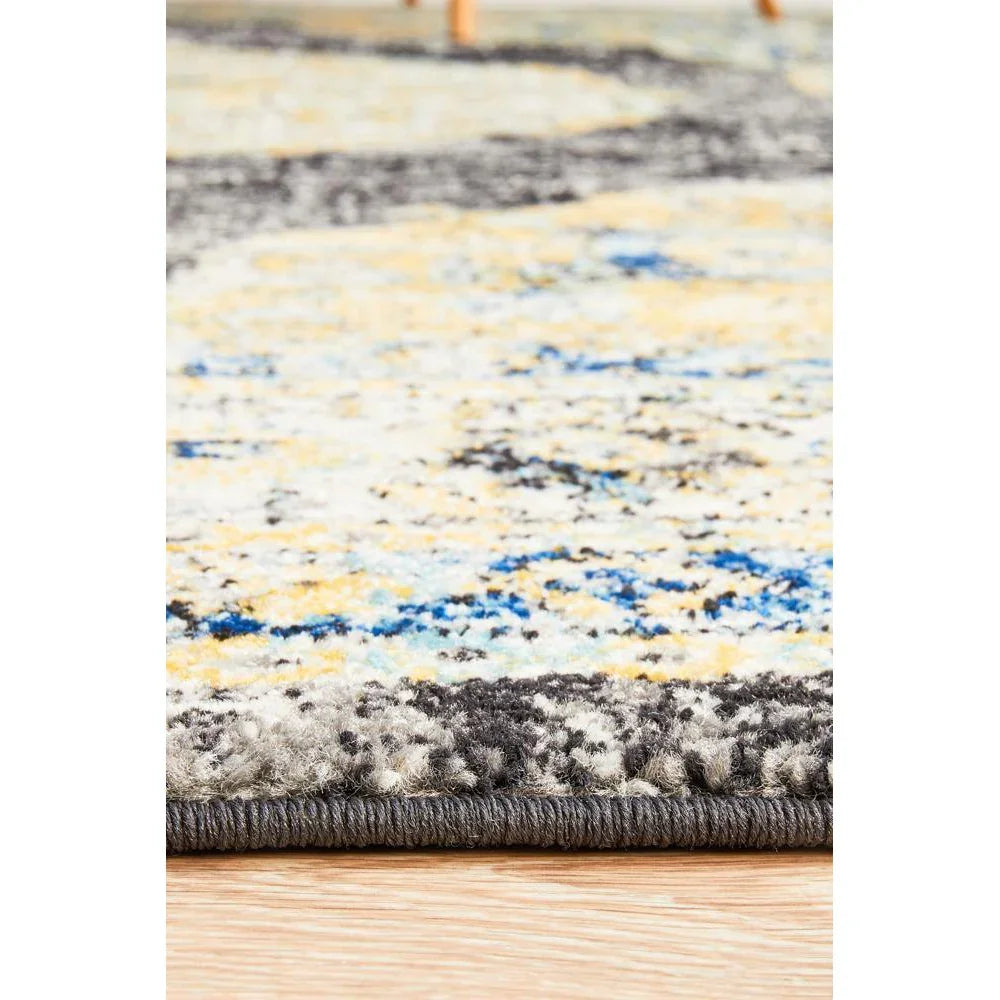 Century 955 Charcoal Rug - ICONIC RUGS