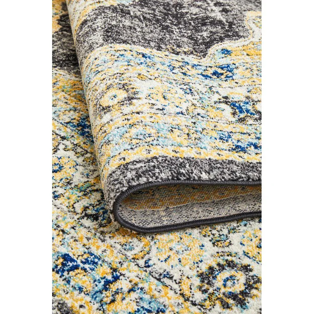 Century 955 Charcoal Rug - ICONIC RUGS