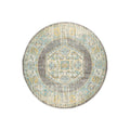 Century 944 Grey Round Rug - ICONIC RUGS