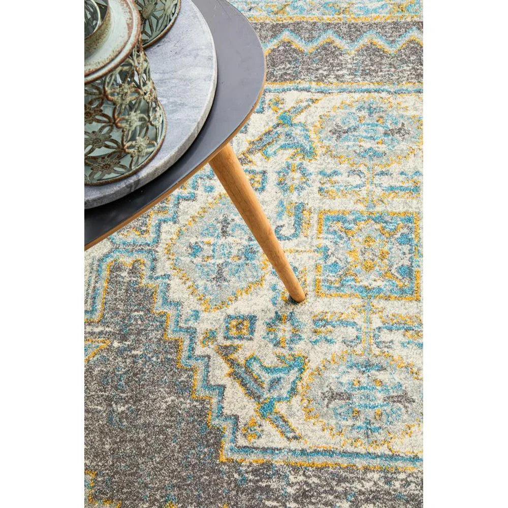 Century 944 Grey Rug - ICONIC RUGS