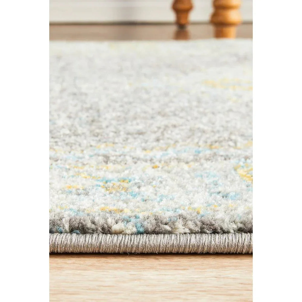 Century 944 Grey Runner Rug - ICONIC RUGS