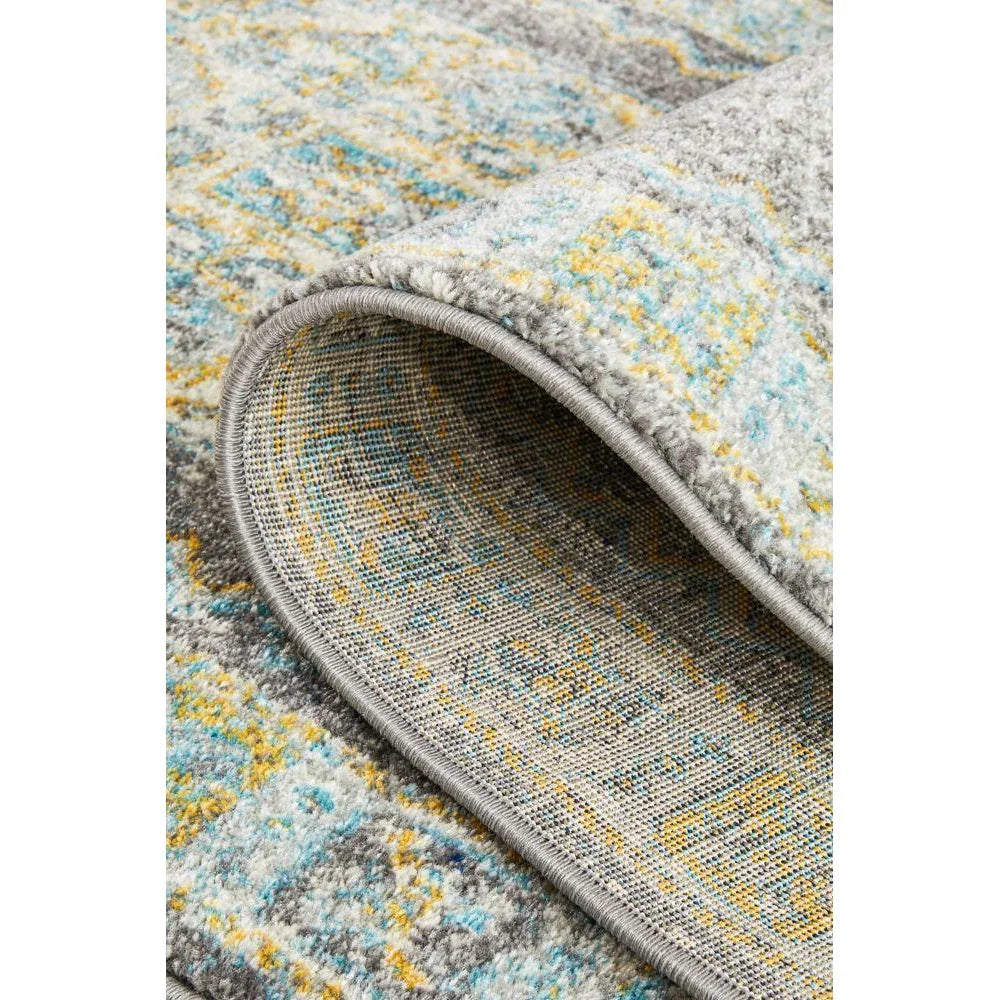 Century 944 Grey Runner Rug - ICONIC RUGS