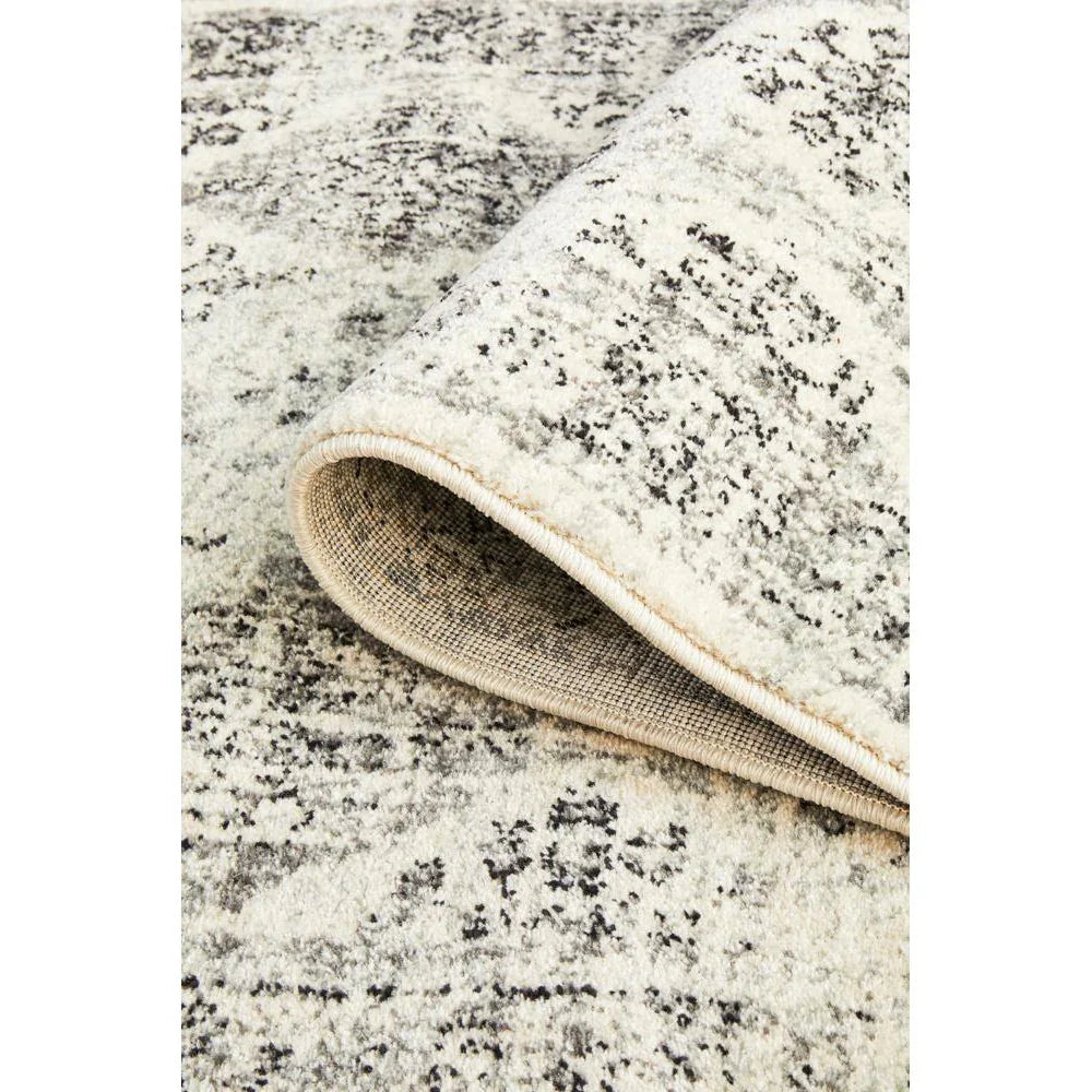Century 999 Grey Runner Rug - ICONIC RUGS