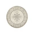 Century 977 Silver Round Rug - ICONIC RUGS