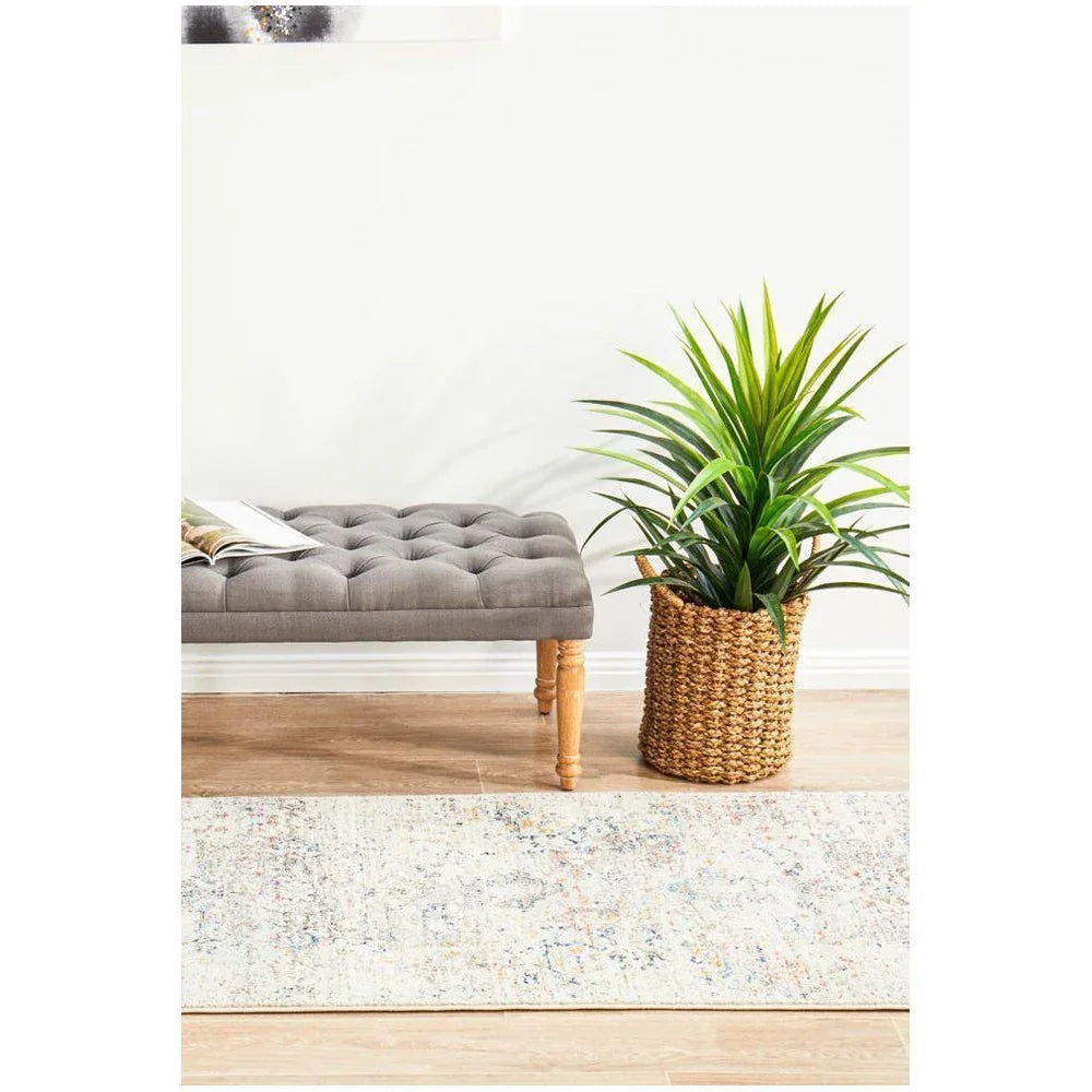 Century 911 Silver Runner Rug - ICONIC RUGS