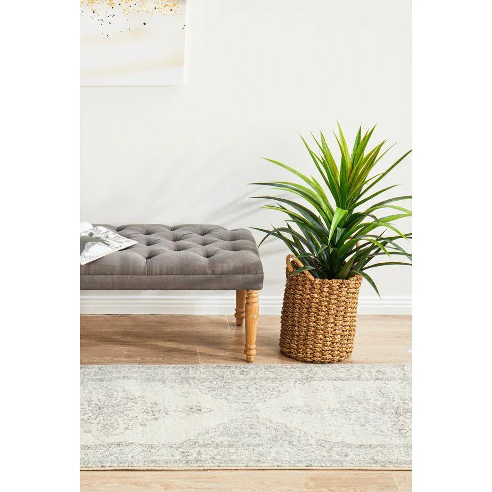 Century 977 Silver Runner Rug - ICONIC RUGS