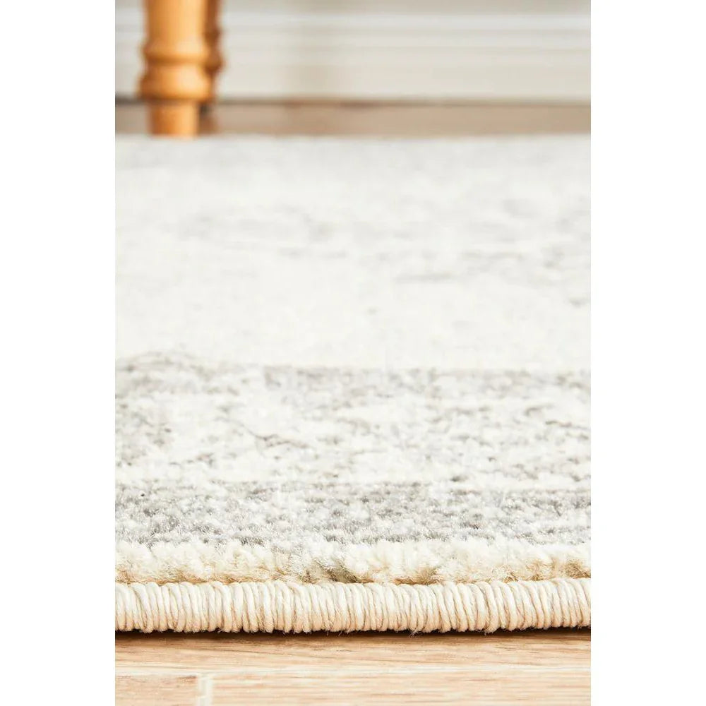 Century 977 Silver Runner Rug - ICONIC RUGS