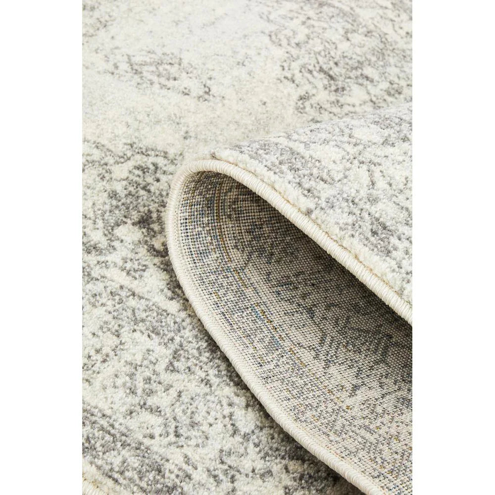 Century 977 Silver Runner Rug - ICONIC RUGS