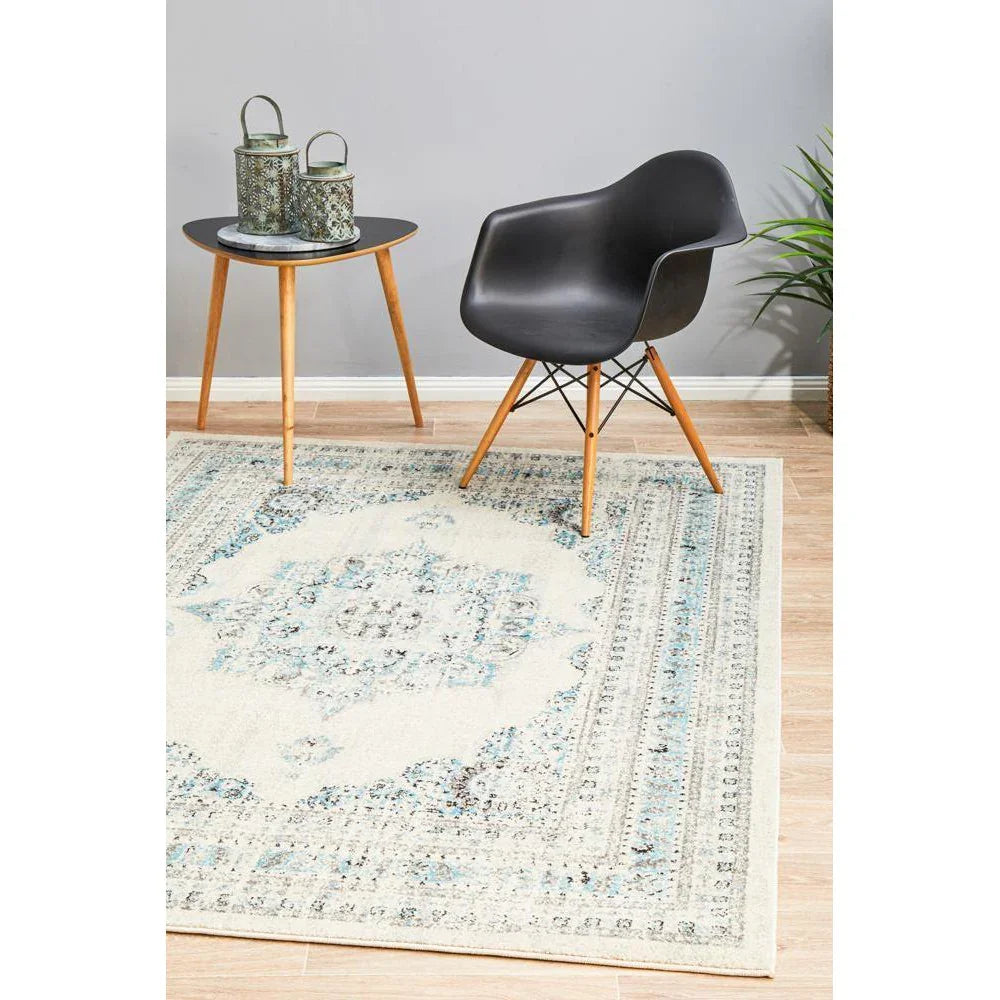 Century 922 White Rug - ICONIC RUGS