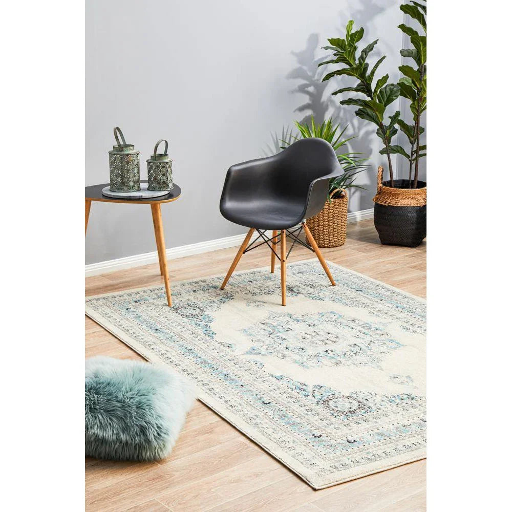 Century 922 White Rug - ICONIC RUGS