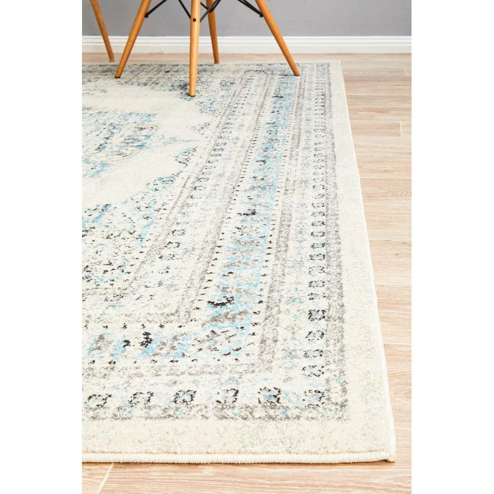 Century 922 White Rug - ICONIC RUGS