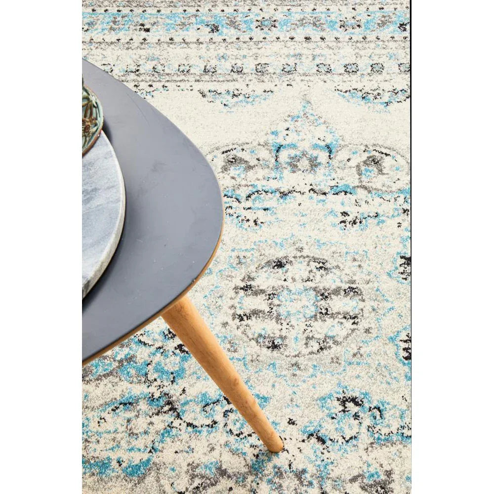 Century 922 White Rug - ICONIC RUGS