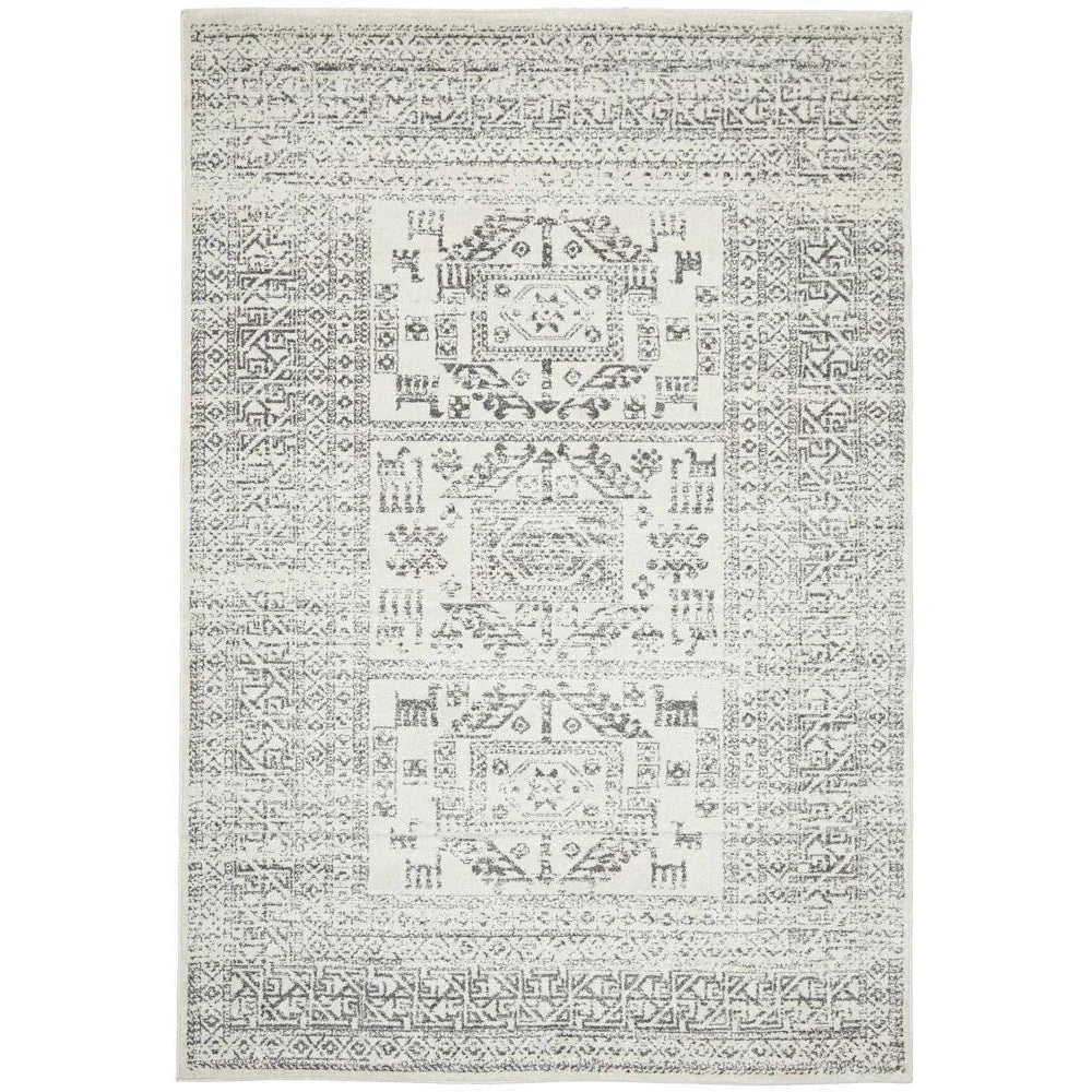 Chrome Addison Silver Rug - ICONIC RUGS