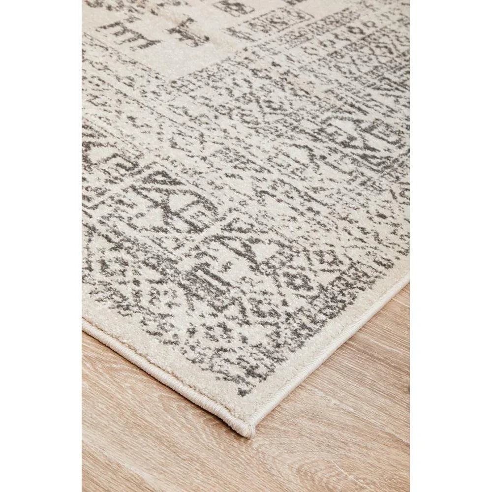Chrome Addison Silver Rug - ICONIC RUGS
