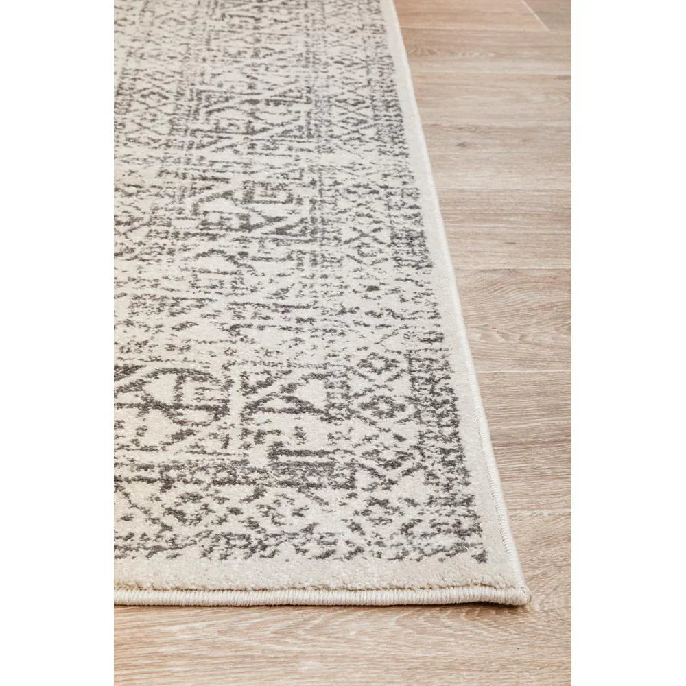 Chrome Addison Silver Rug - ICONIC RUGS