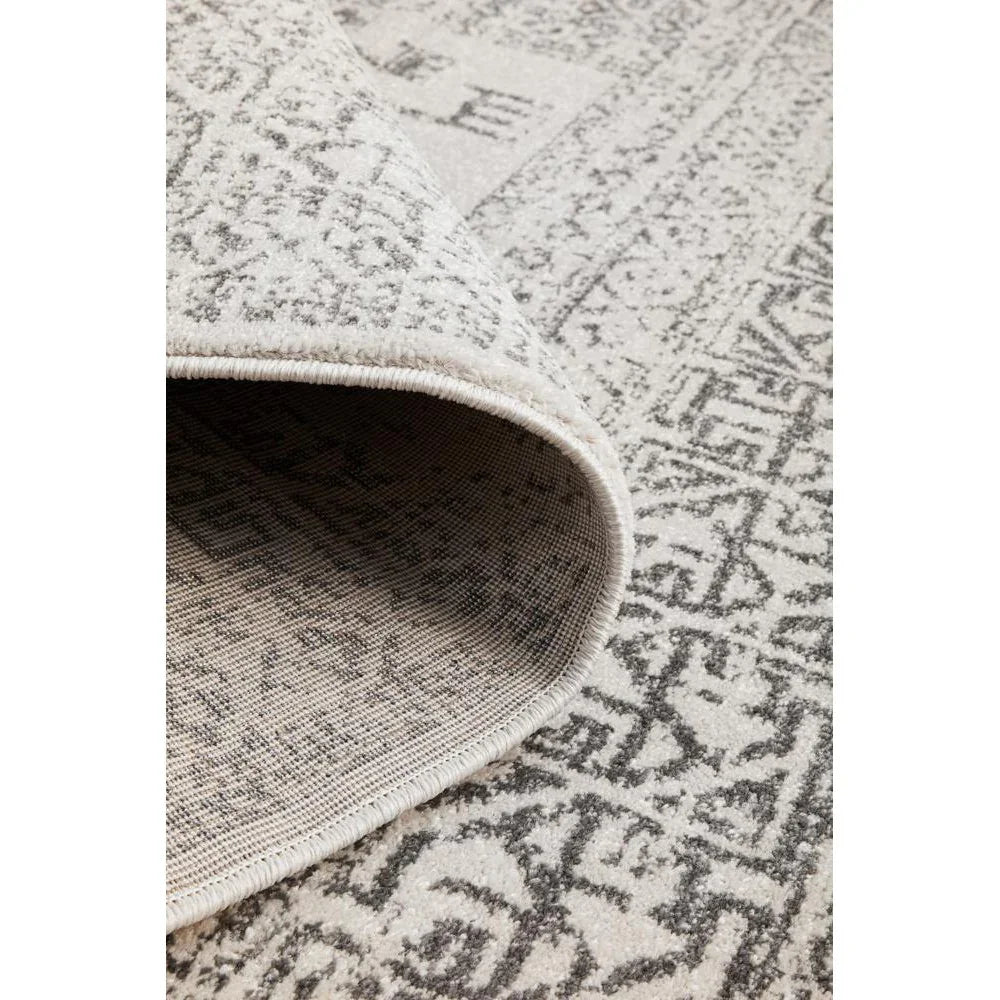 Chrome Addison Silver Rug - ICONIC RUGS