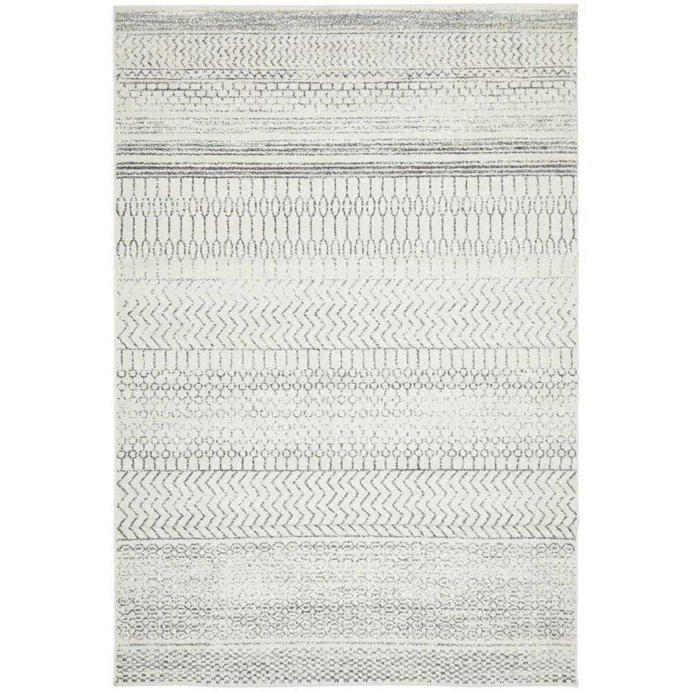 Chrome Harper Silver Rug - ICONIC RUGS