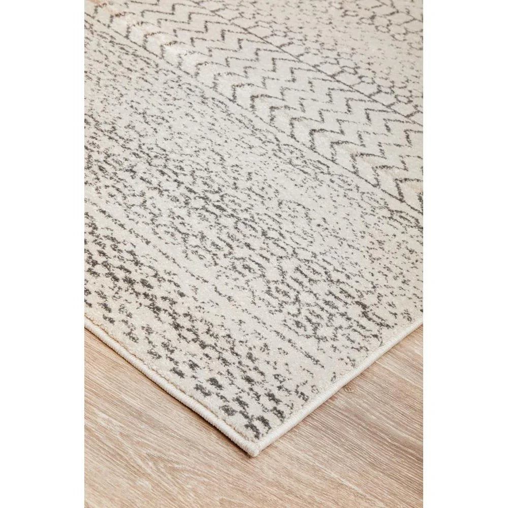 Chrome Harper Silver Rug - ICONIC RUGS