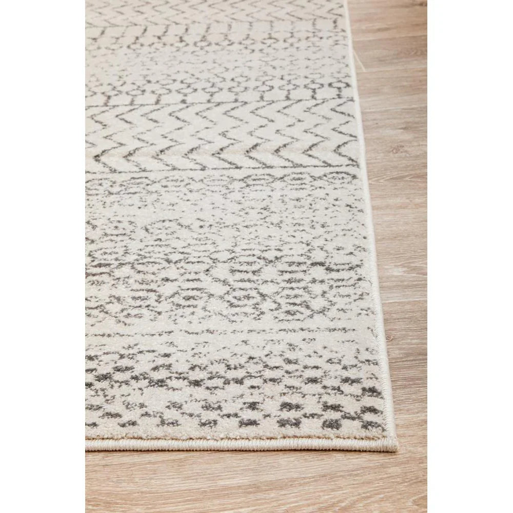 Chrome Harper Silver Rug - ICONIC RUGS