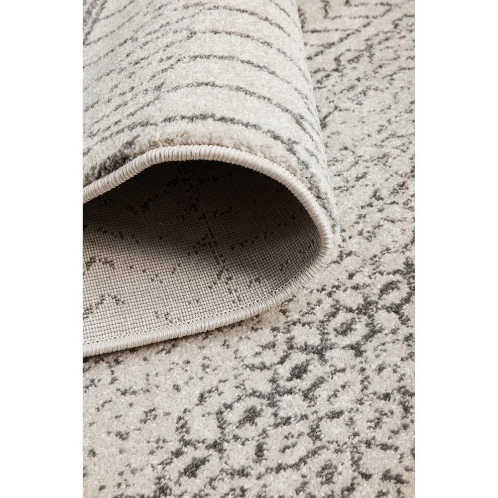 Chrome Harper Silver Rug - ICONIC RUGS