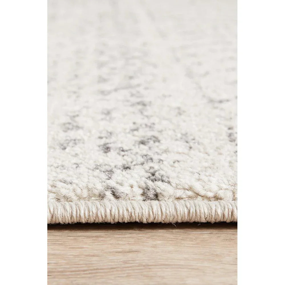 Chrome Harper Silver Runner Rug - ICONIC RUGS