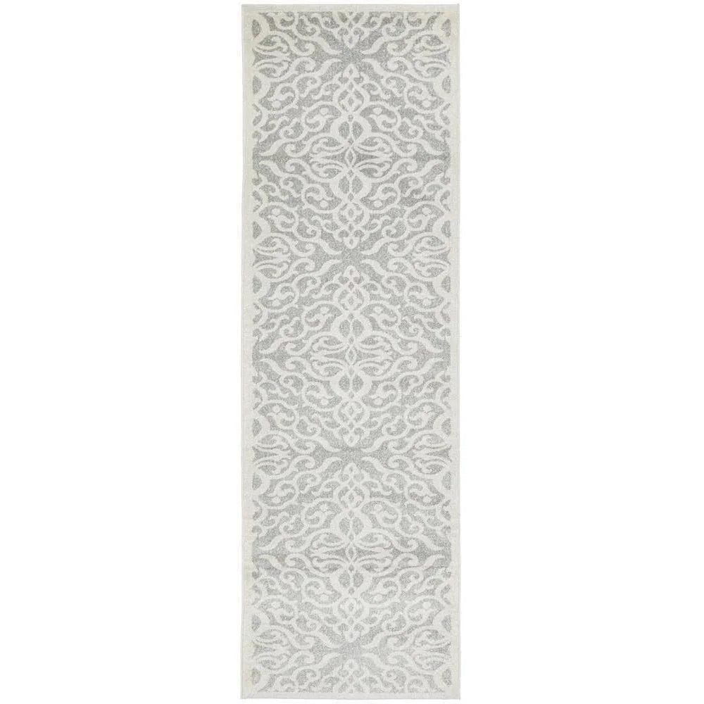 Chrome Lydia Silver Rug - ICONIC RUGS