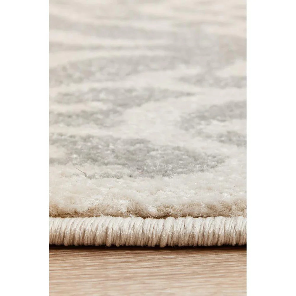 Chrome Lydia Silver Rug - ICONIC RUGS