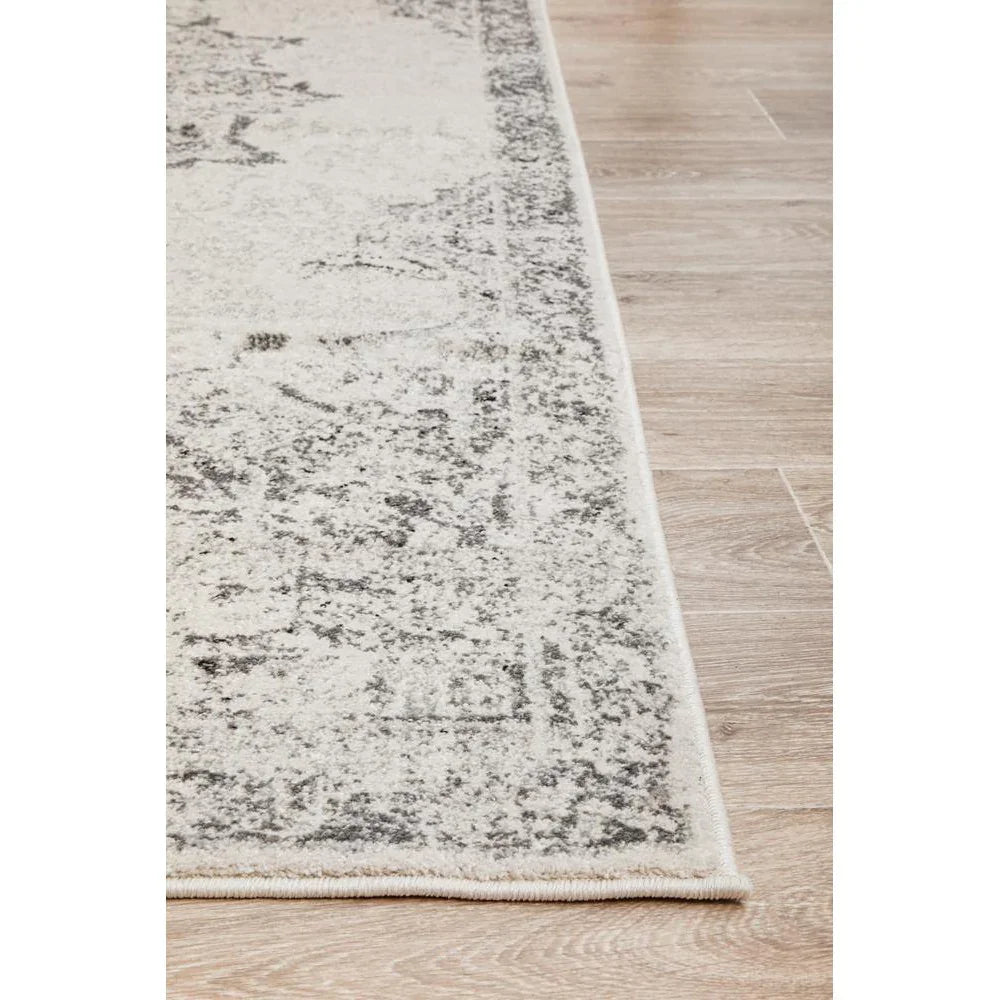 Chrome Rita Silver Rug - ICONIC RUGS