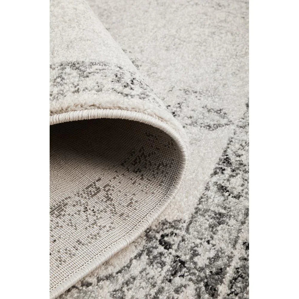 Chrome Rita Silver Rug - ICONIC RUGS