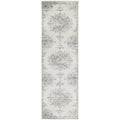 Chrome Rita Silver Runner Rug - ICONIC RUGS