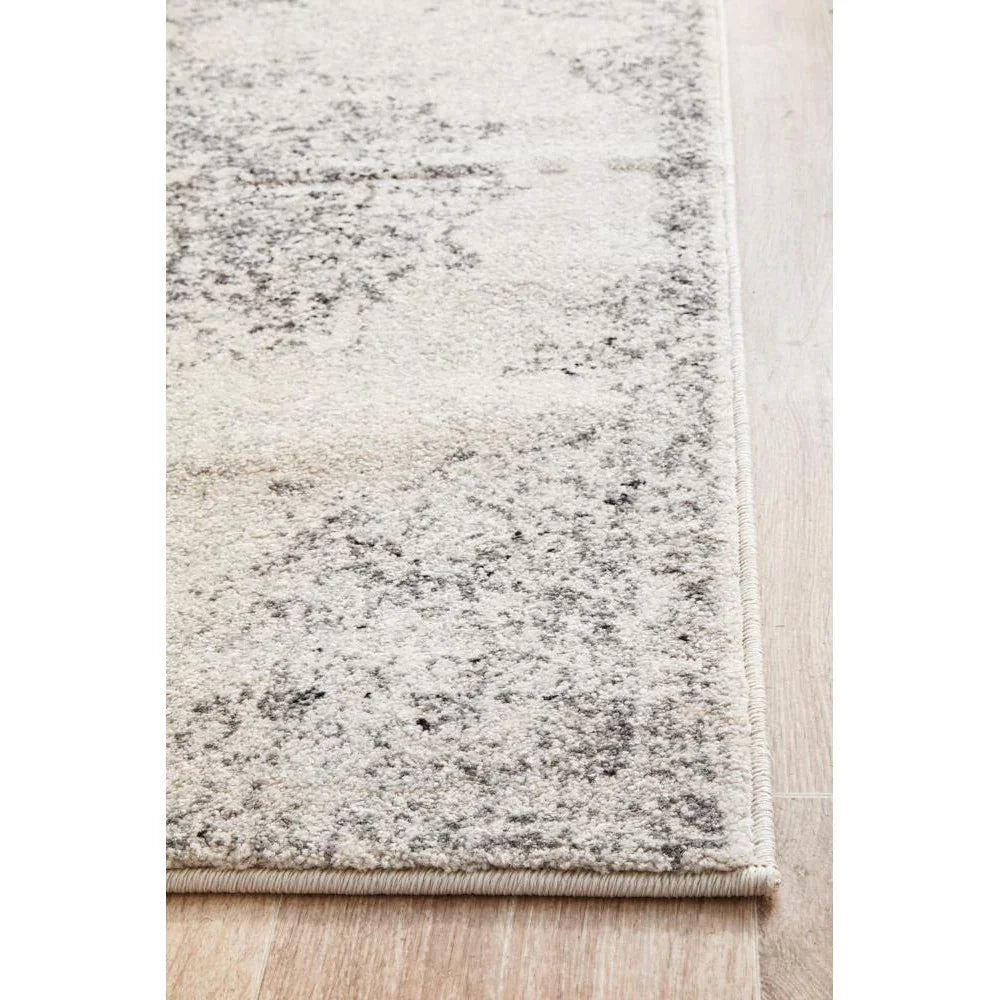 Chrome Rita Silver Runner Rug - ICONIC RUGS