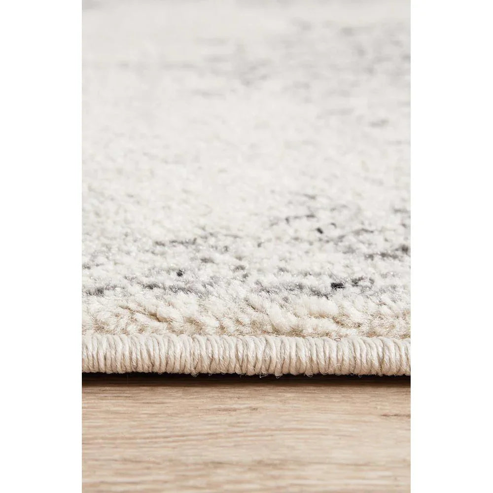 Chrome Rita Silver Runner Rug - ICONIC RUGS