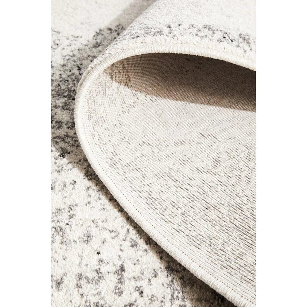 Chrome Rita Silver Runner Rug - ICONIC RUGS
