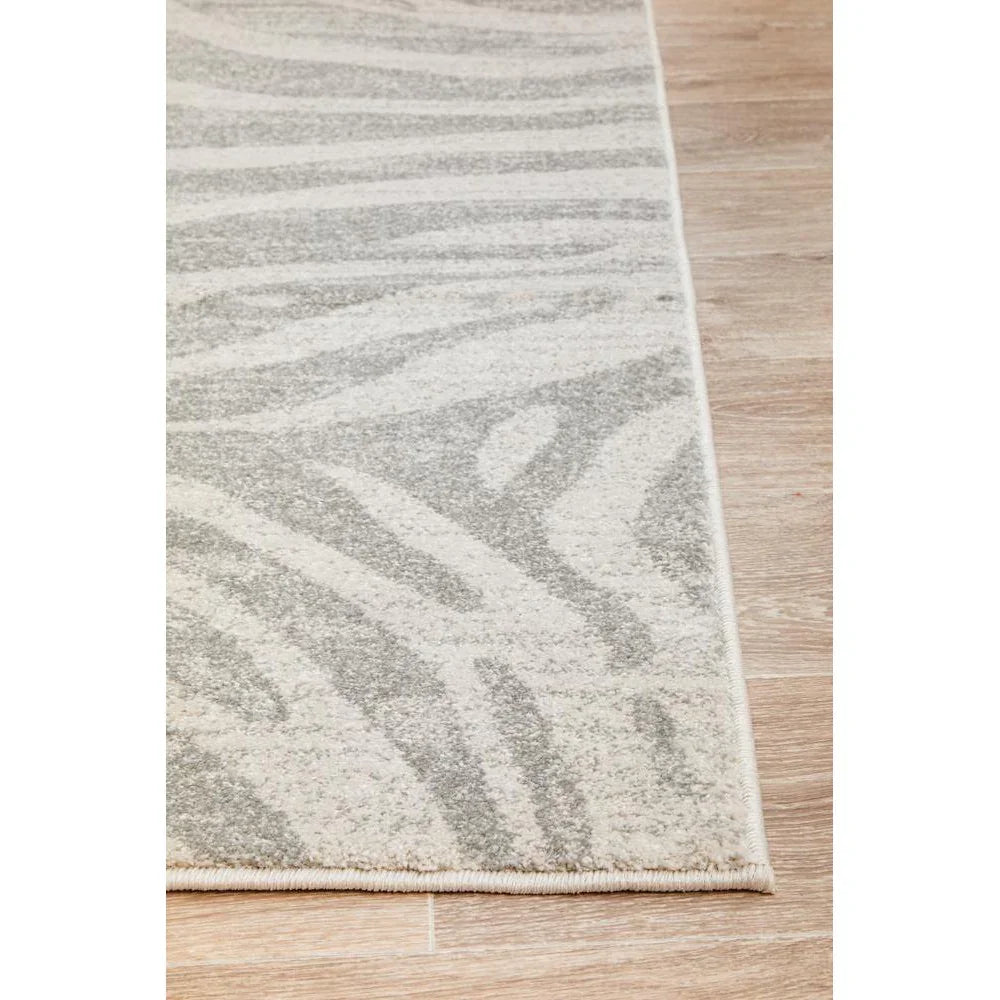 Chrome Savannah Silver Rug - ICONIC RUGS