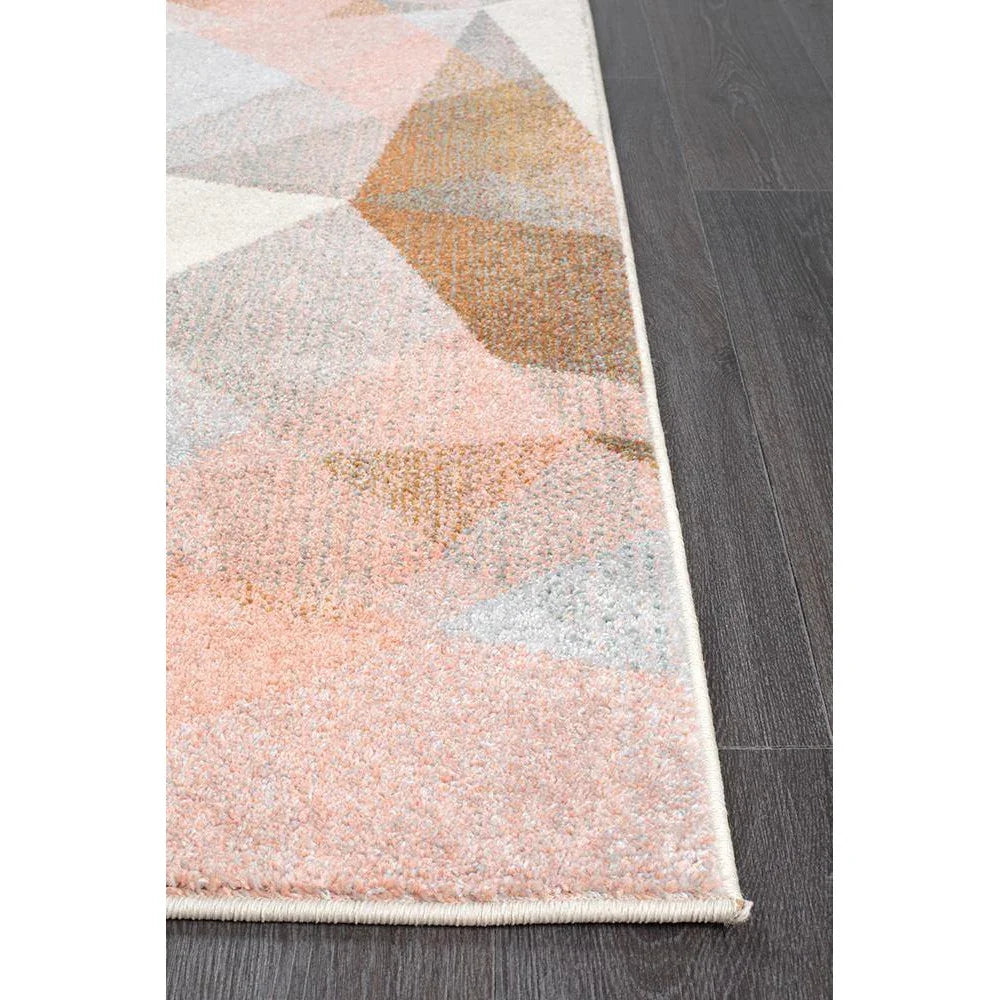 Dimensions Divinity Shatter Blush Modern Rug