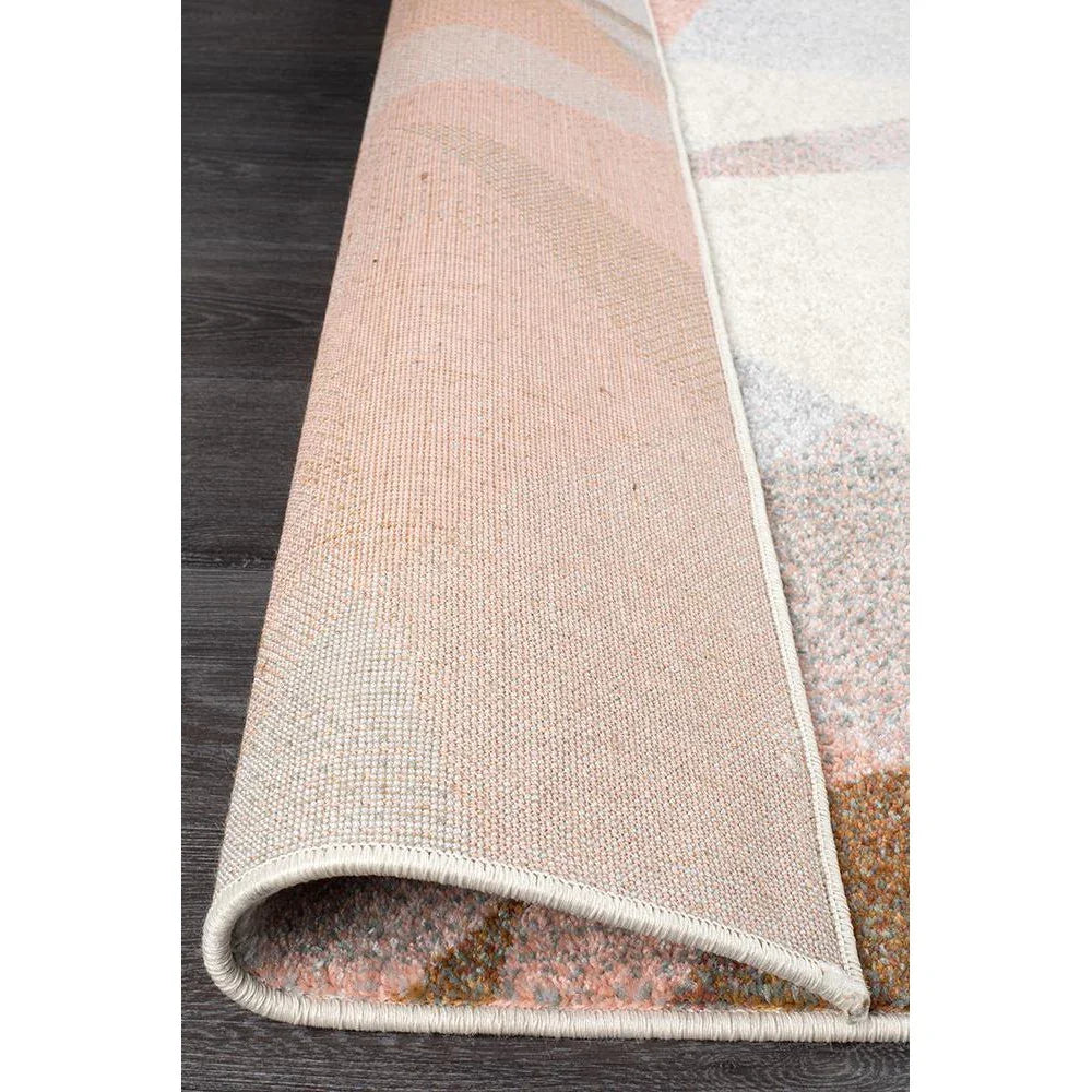 Dimensions Divinity Shatter Blush Modern Rug