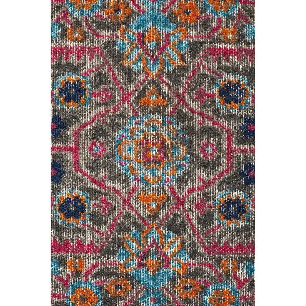 Eternal Whisper Diamond Grey Rug - ICONIC RUGS