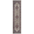 Eternal Whisper Diamond Grey Runner Rug - ICONIC RUGS