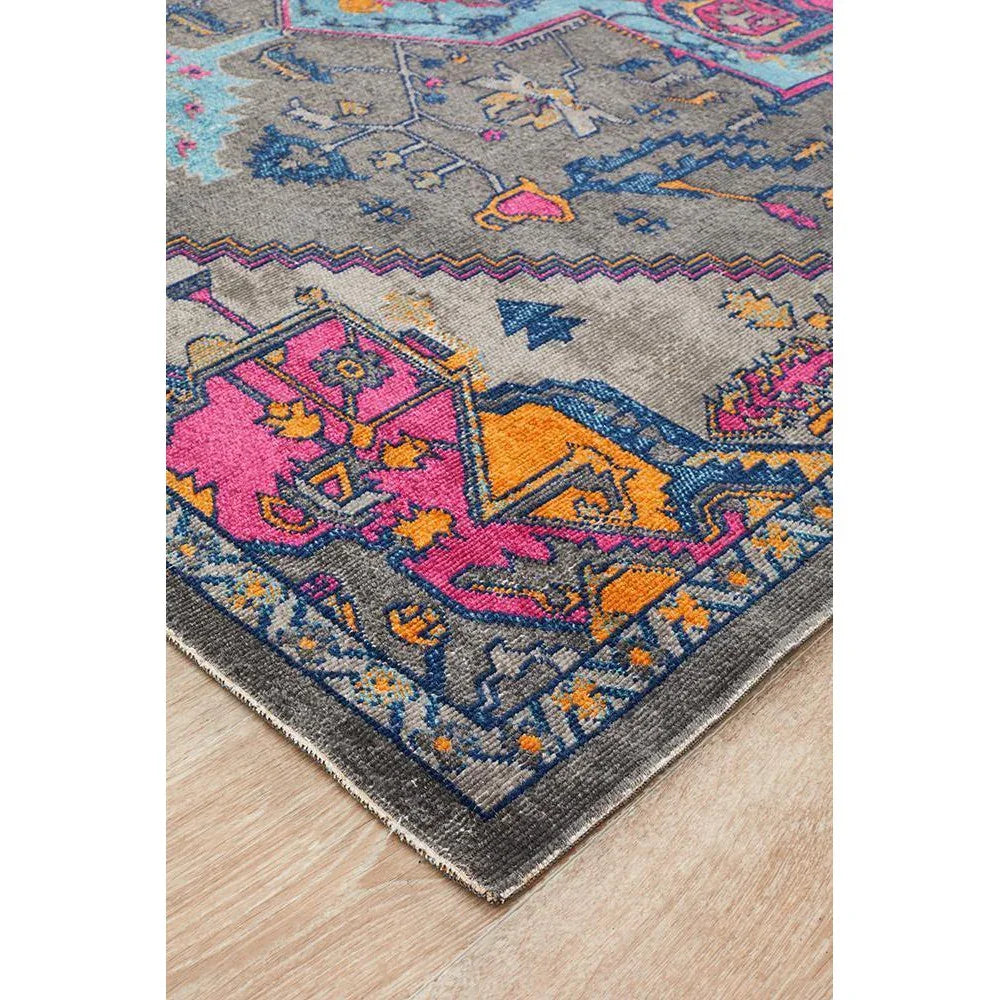 Eternal Whisper Quad Grey Rug - ICONIC RUGS