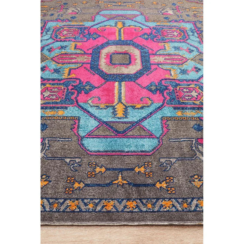 Eternal Whisper Quad Grey Rug - ICONIC RUGS