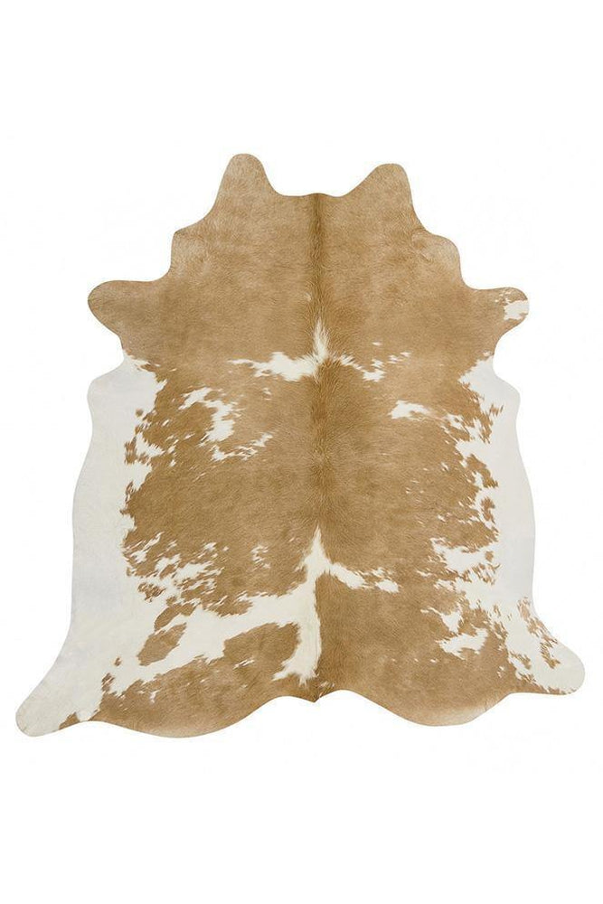Exquisite Natural Cow Hide Beige White - ICONIC RUGS