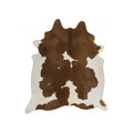 Exquisite Natural Cow Hide Brown White - ICONIC RUGS